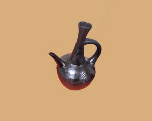 Traditional Clay Coffee Pot